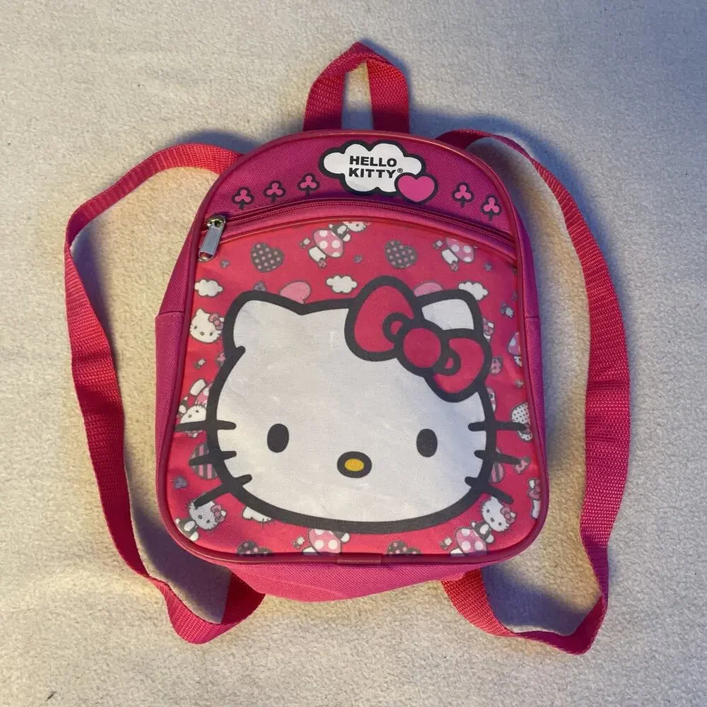 Sanrio Hello Kitty Mini Backpack Pink Toddler Kids School Bag Travel Y2K Cute